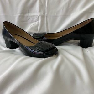Michael Kors Black Patent Leather Pumps